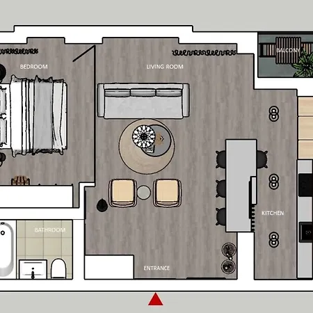 North By Citylife Cloud 9 B Apartment